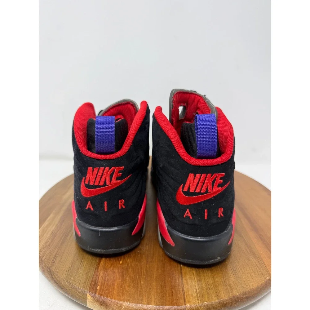 Nike‎ Jordan MVP Raptors GS Black Red Purple Basketball Shoes Kids 5.5Y